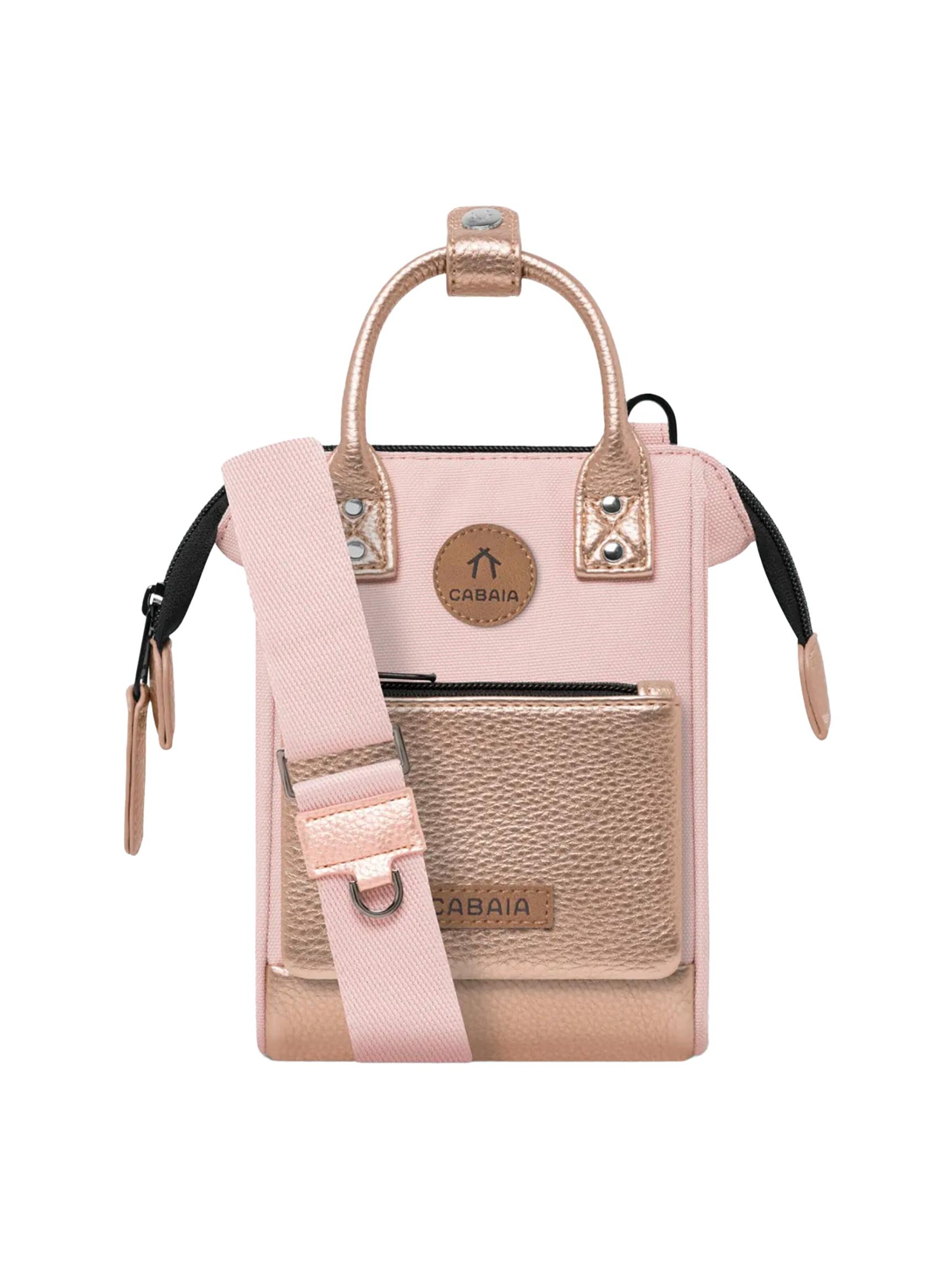 Cabaia Crossbody Bag 'Queretaro' in Pink: front