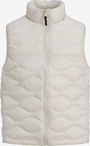 Gilet 'ENOAH' JACK & JONES en beige : devant