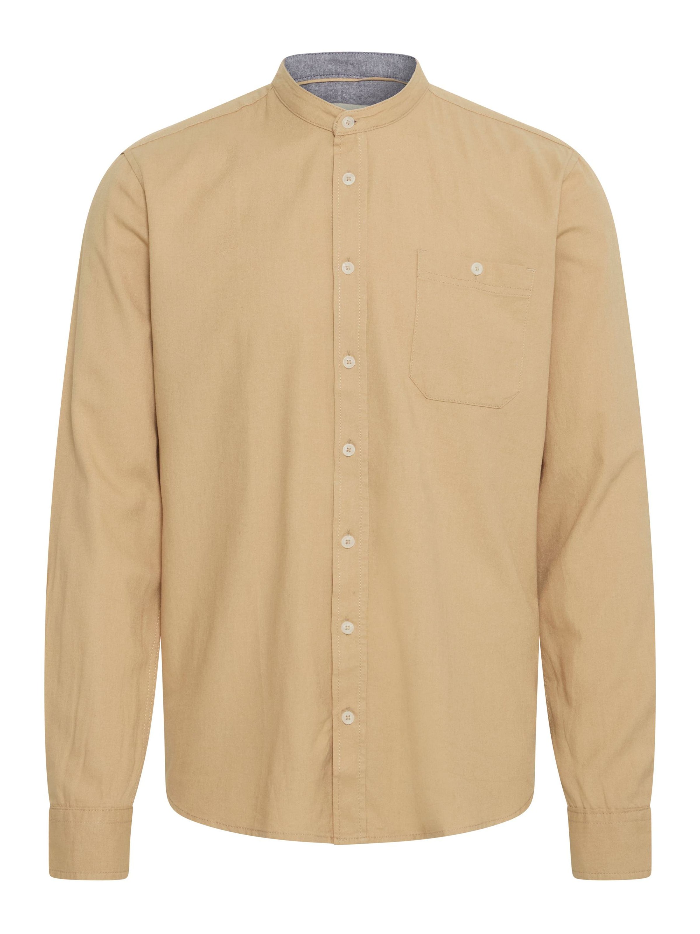 BLEND Regular Fit Hemd 'Bobby' in Braun: Vorderseite