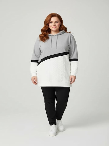 Shape Of You Sweatshirt in Grijs: voorkant