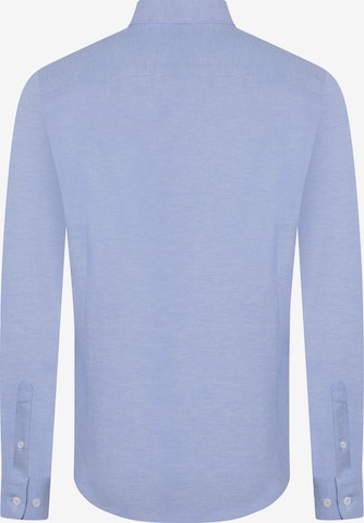 mėlyna DENIM CULTURE Standartinis modelis Marškiniai 'Dylan'