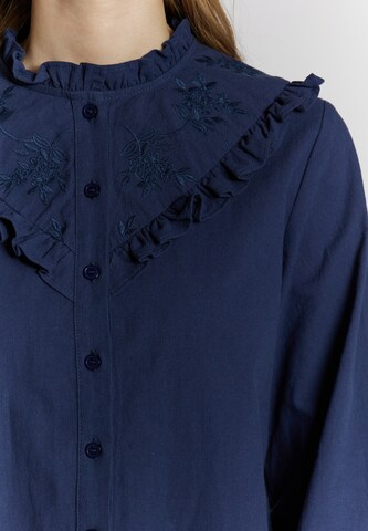 DreiMaster Vintage Blouse in Blauw