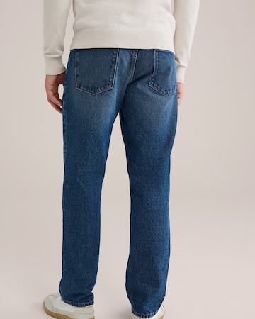 WE Fashion Regular Jeans in Blau