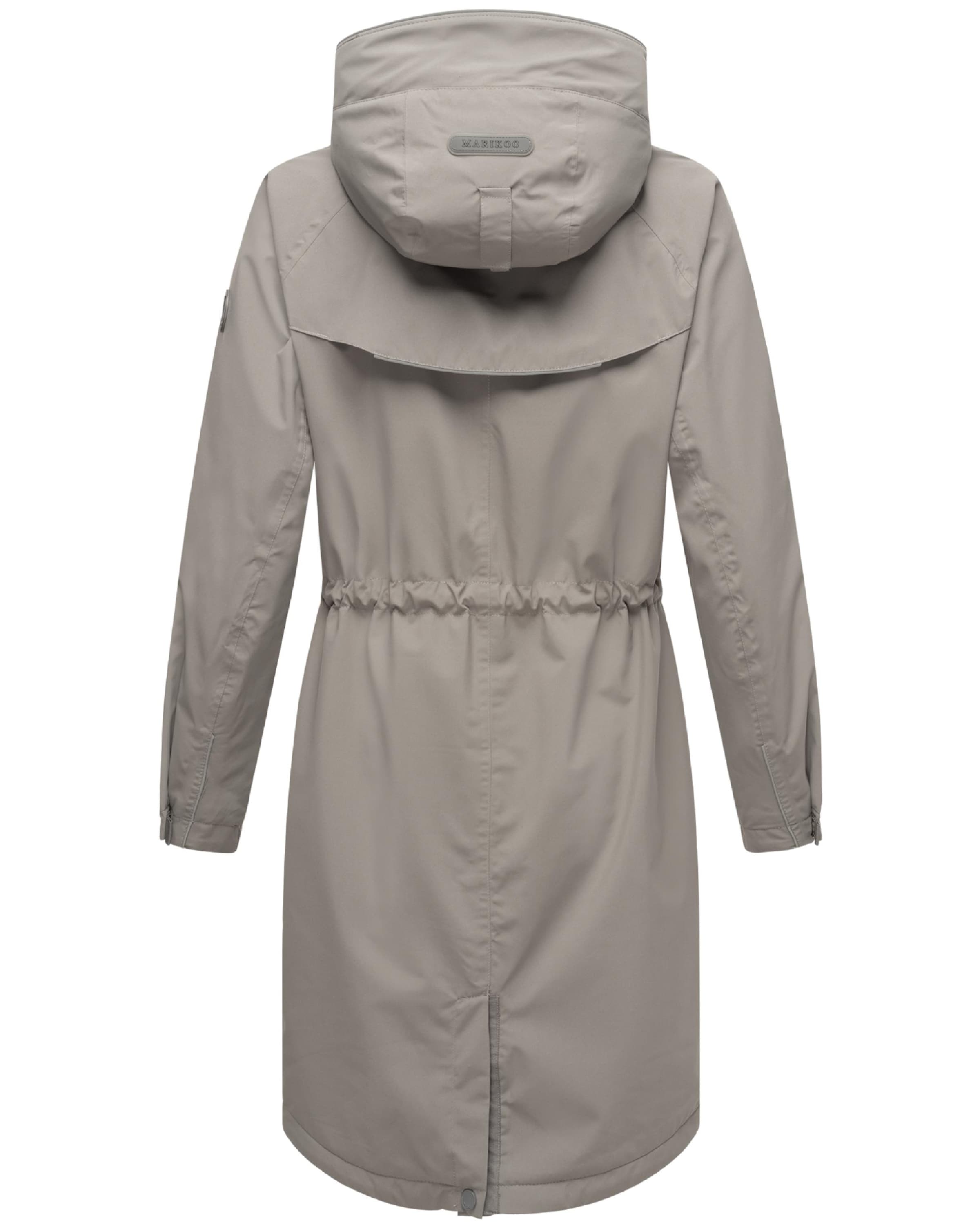 Palton de primăvară-toamnă 'Megumii 16' de la MARIKOO pe gri