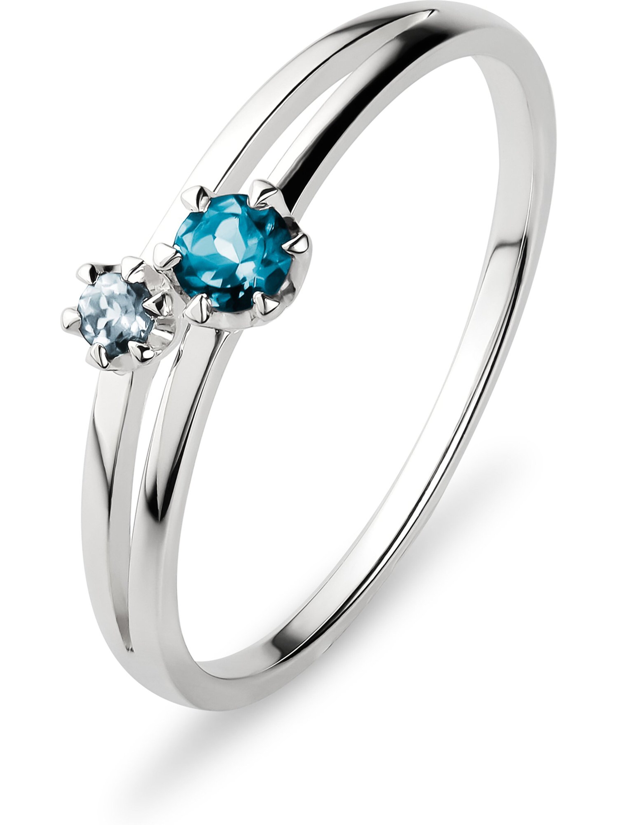 CHRIST Ring in Silber: Vorderseite