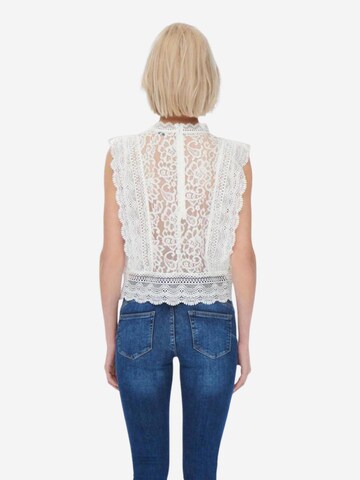 Top di ONLY in bianco