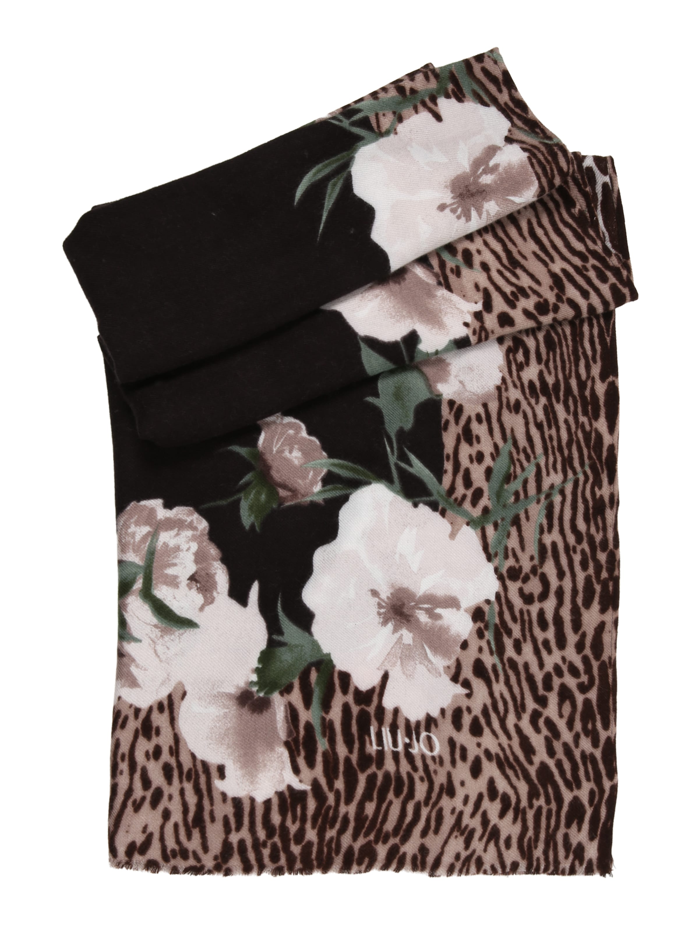 Fular de la Liu Jo pe negru: față