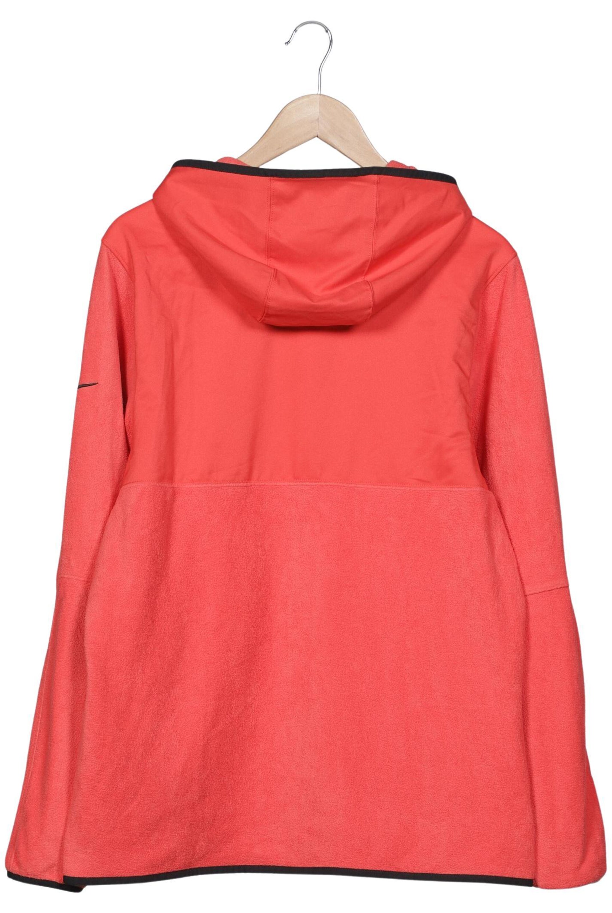NIKE Kapuzenpullover L in Rot