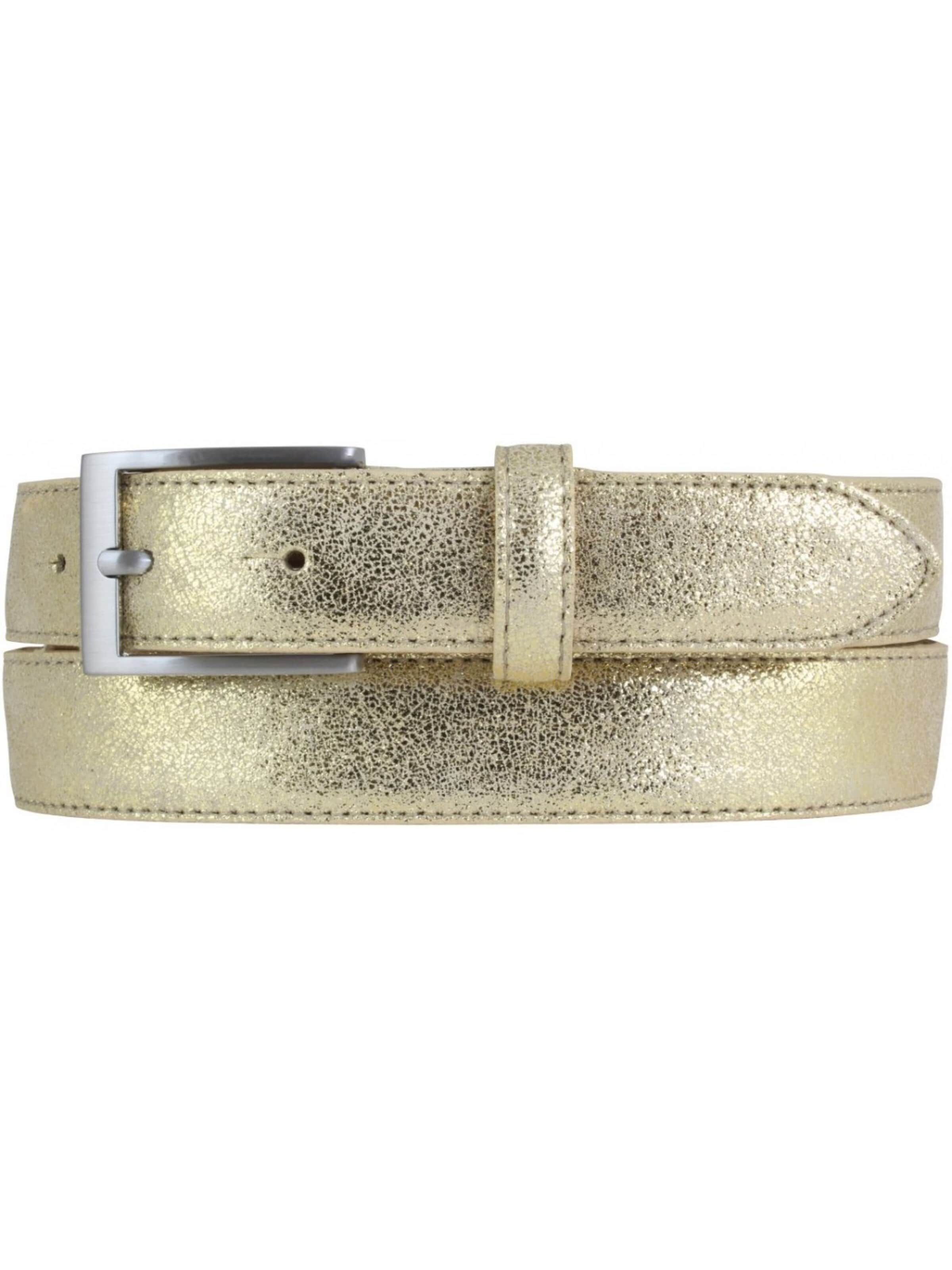 BELTINGER Belt 'Tommaso' in Gold: front
