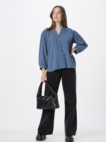 TOM TAILOR Blouse in Blauw