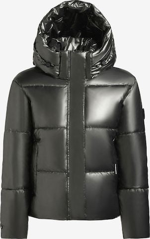 Veste d’hiver 'Devina-YM' khujo en argent : devant