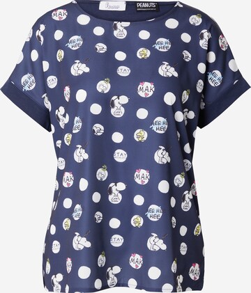 T-shirt PRINCESS GOES HOLLYWOOD en bleu : devant