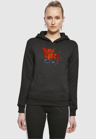 Merchcode Sweatshirt 'Thin Lizzy - Massacare' in Schwarz: predná strana