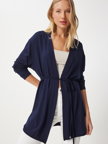 Happiness İstanbul Πλεκτή ζακέτα σε μπλε