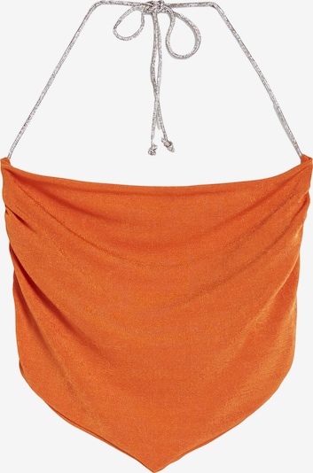 Bershka Toppi koossa XS värissä tummanoranssi, Tuotenäkymä