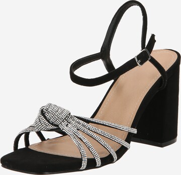 Sandalo con cinturino 'Tula' di Dorothy Perkins in nero: frontale