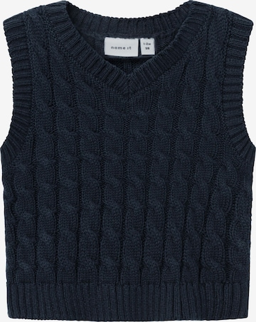 NAME IT Vest in Blue: front