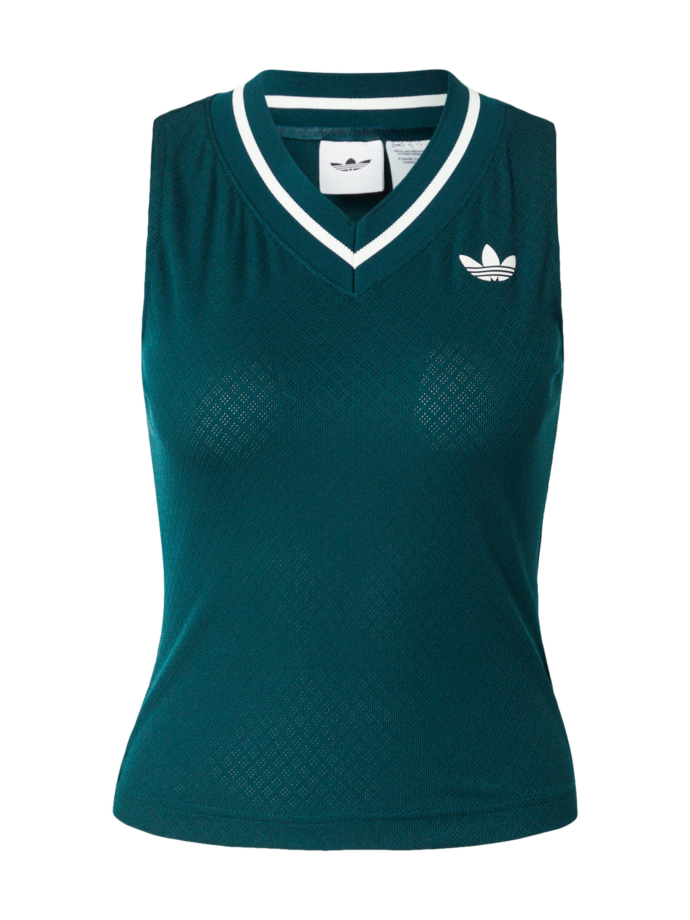 ADIDAS PERFORMANCE Sports top 'Wow' in Green: front