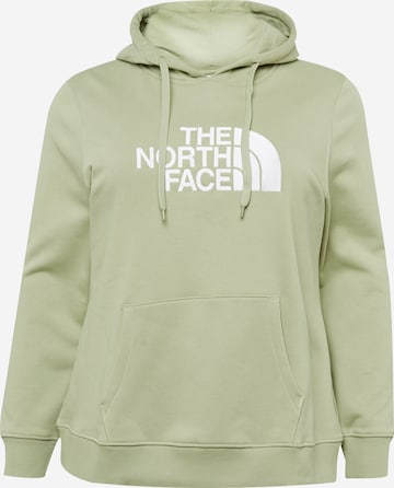 THE NORTH FACE Sweatshirt i grön: framsida