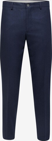 Slimfit Pantaloni con piega frontale di SELECTED HOMME in blu: frontale