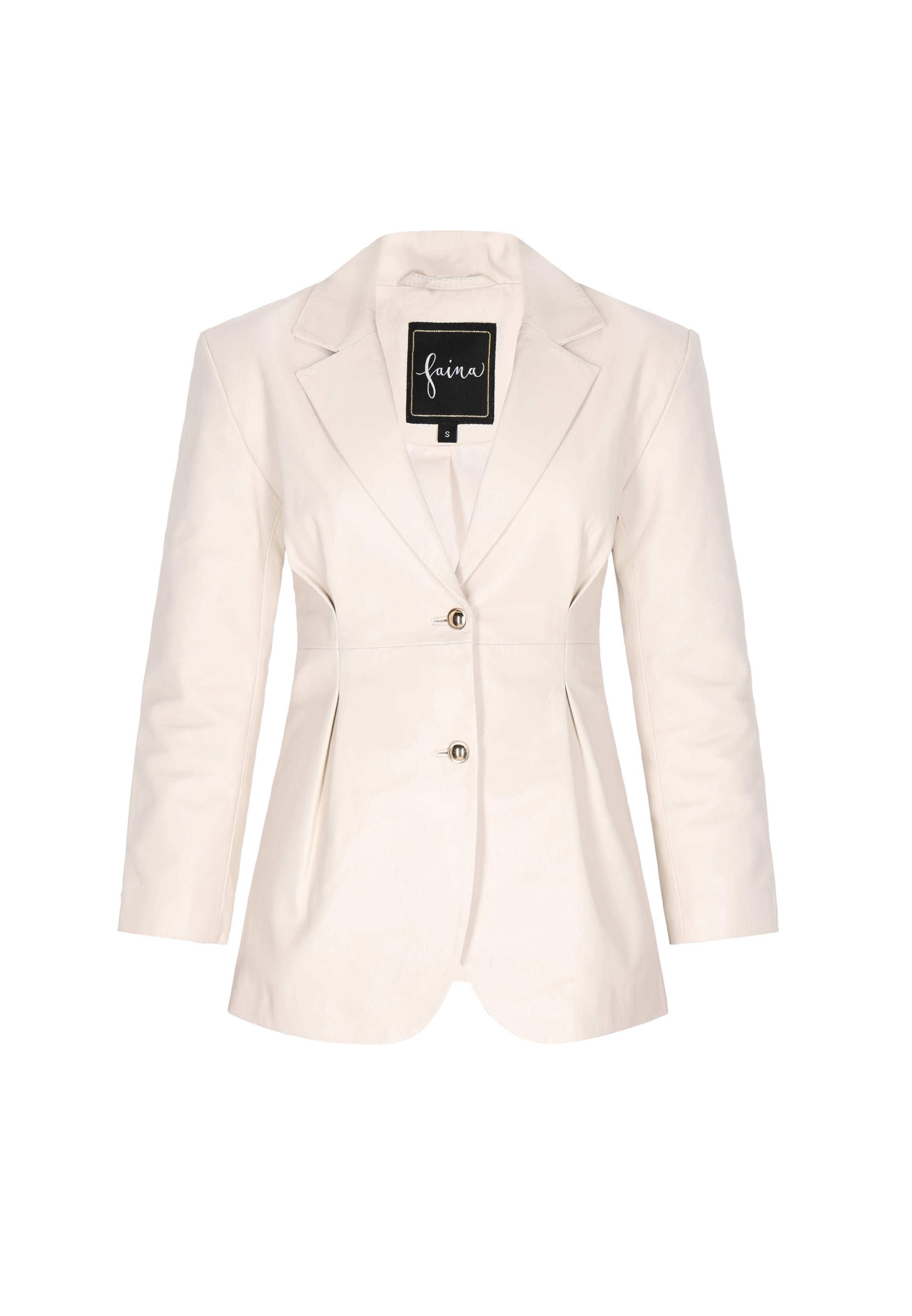 faina Prehodna jakna | bela barva: sprednja stran