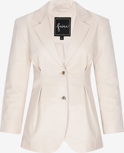 Demisezoninė striukė iš faina, spalva – balta, Prekių apžvalga