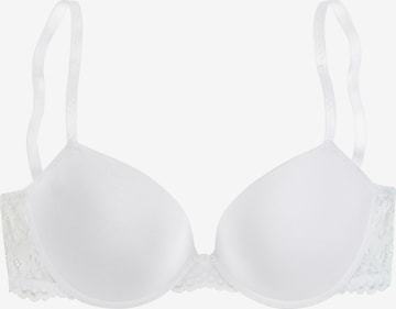 Push-up Soutien-gorge LASCANA en blanc : devant