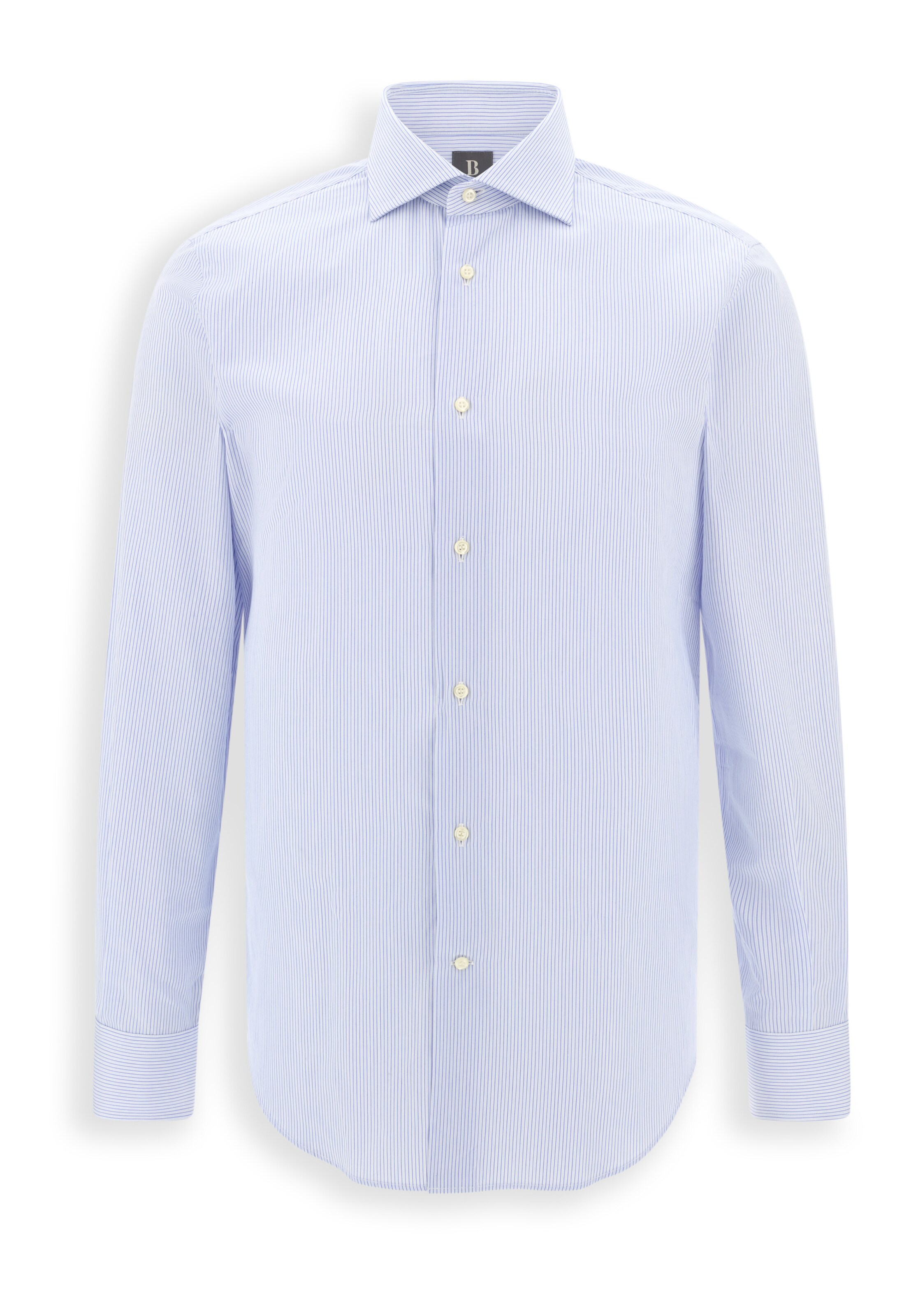 Coupe regular Chemise Boggi Milano en bleu : devant