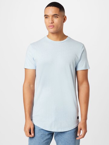 HOLLISTER Majica | modra barva: sprednja stran