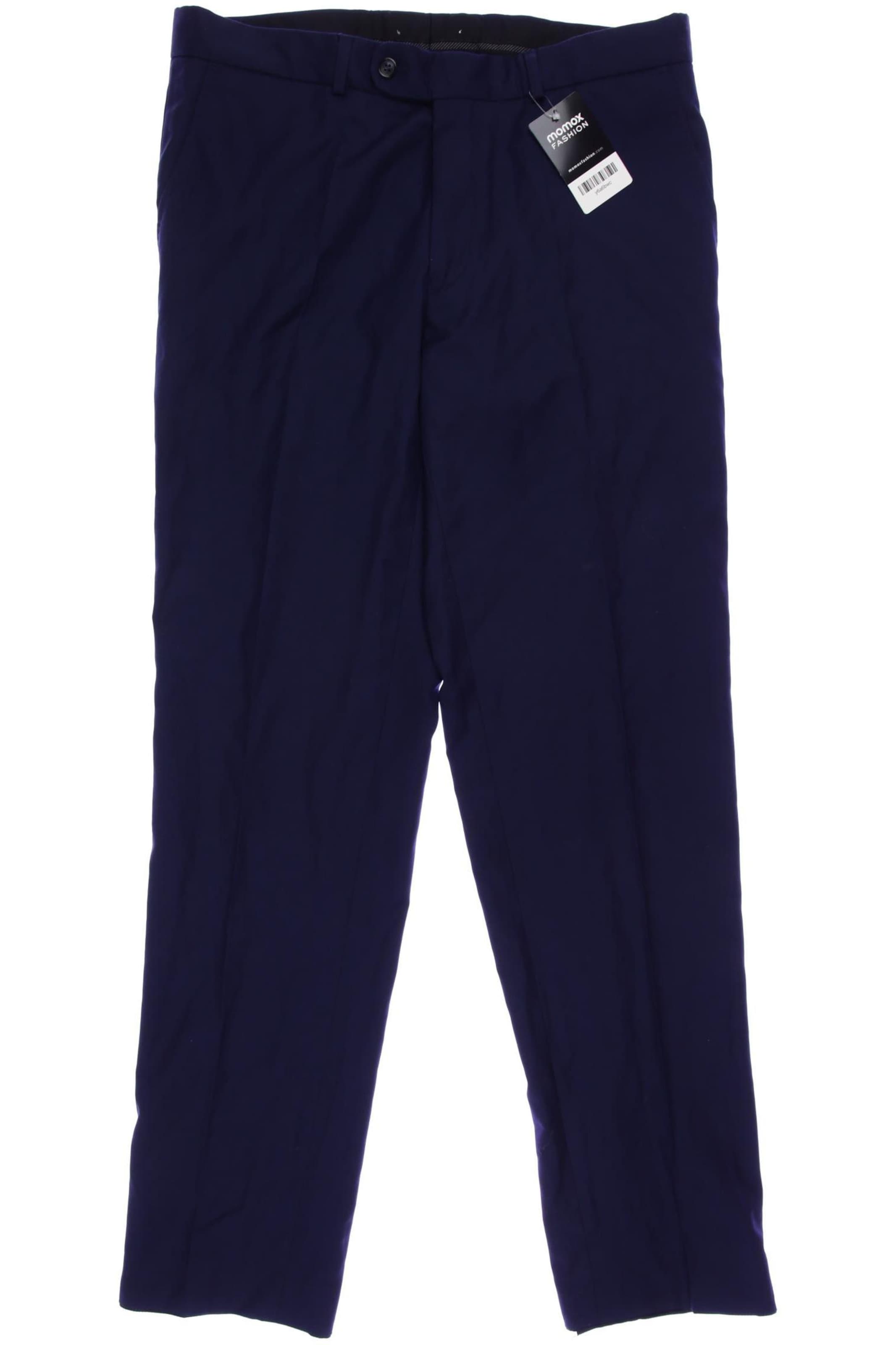 CARL GROSS Stoffhose 35-36 in Blau: Vorderseite