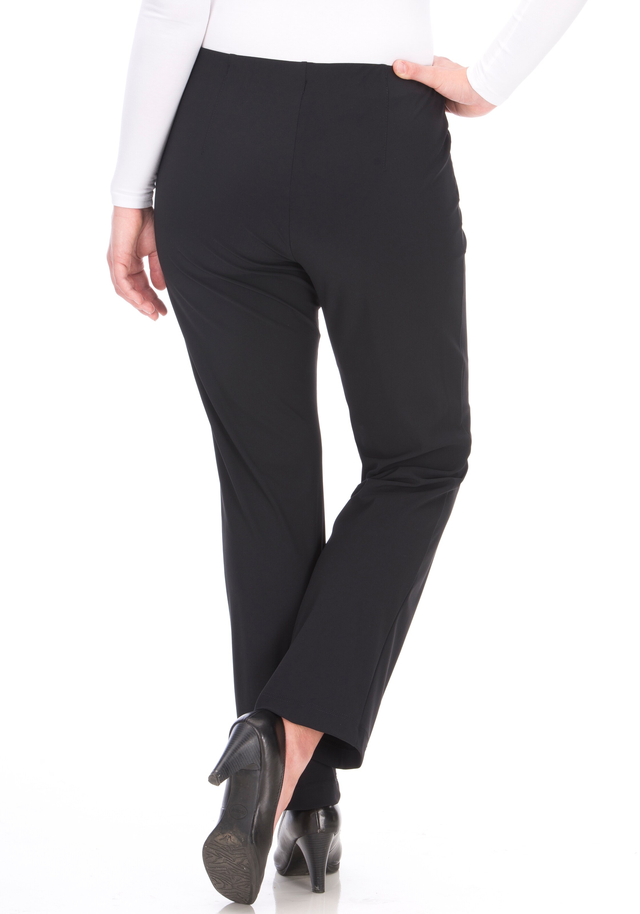 KjBRAND Regular Pants 'Susi' in Black