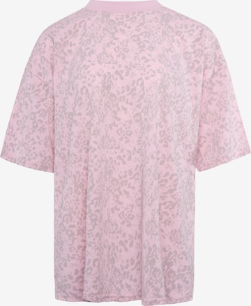 MYMO - Camisa em rosa: frente