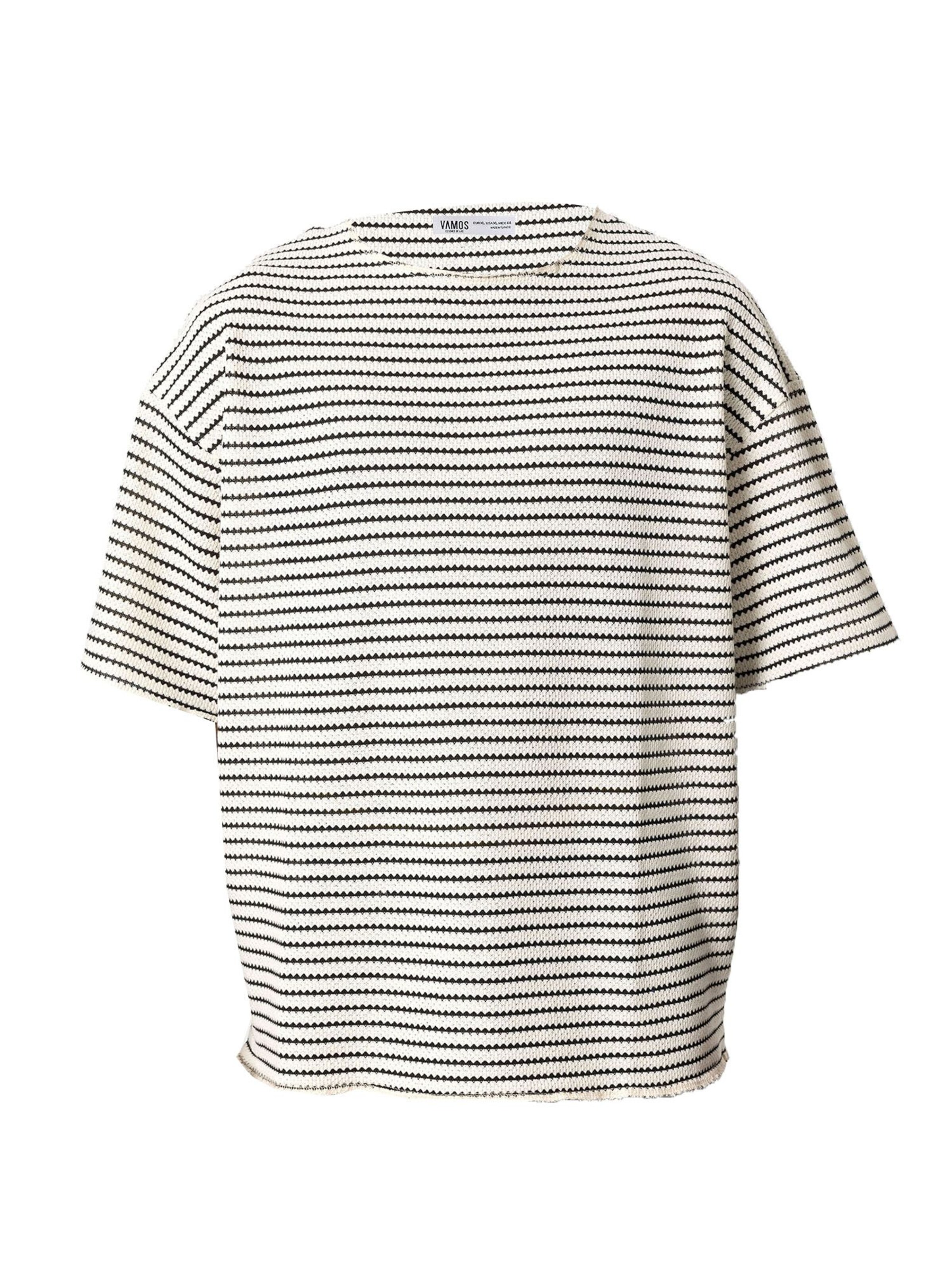 Maglietta di VAMOS CLO in beige: frontale