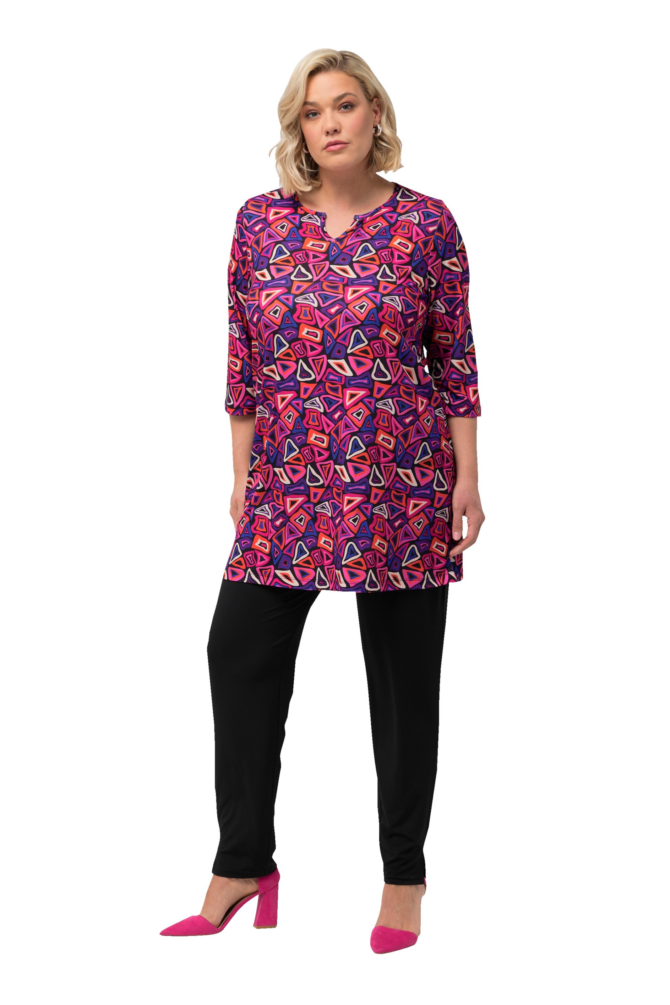 Ulla Popken Shirt in Purple