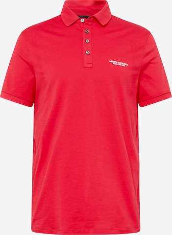 ARMANI EXCHANGE - Camiseta en rojo: frente