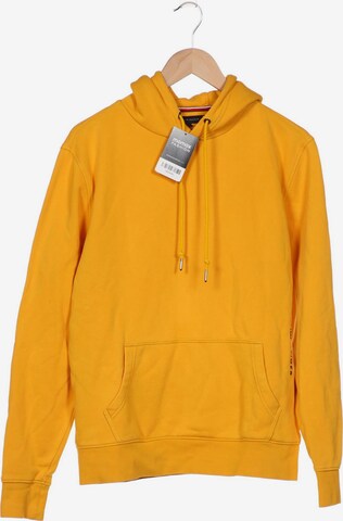 TOMMY HILFIGER Sweatshirt & Zip-Up Hoodie in L in Yellow: front