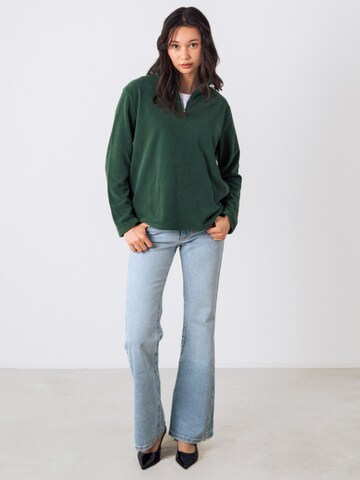 Giacca di pile di Honest Basics in verde
