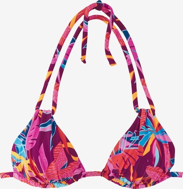 BUFFALO - Triángulo Top de bikini en lila: frente