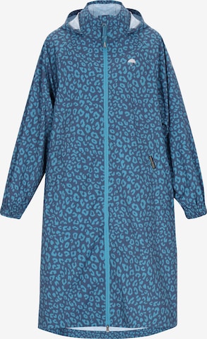 Manteau fonctionnel Schmuddelwedda en bleu : devant