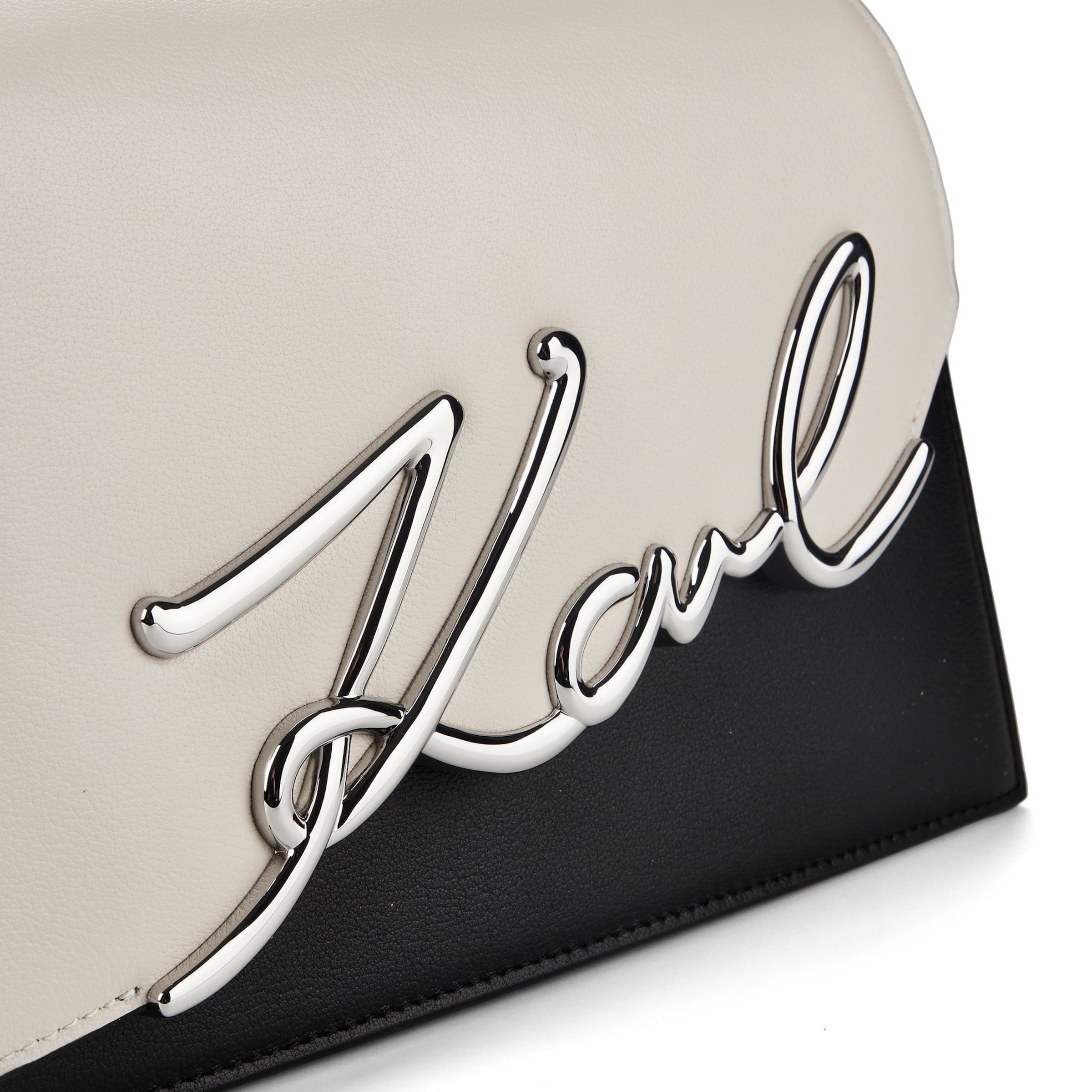 Sacs à main 'Signature 2.0' Karl Lagerfeld en blanc