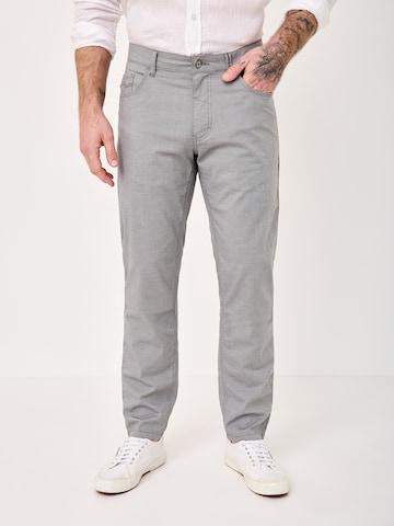 REDPOINT Regular Pants in Grey: front