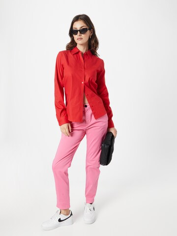 Slimfit Pantaloni chino 'Tachini2-D' di BOSS in rosa