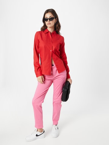 Slimfit Pantaloni chino 'Tachini2-D' di BOSS Black in rosa
