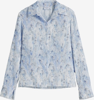 mėlyna Desigual Marškinėliai: priekis