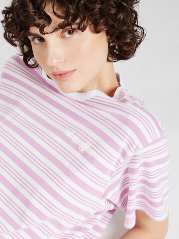 WRANGLER T-Shirt 'GIRLFRIEND TEE' in Weiß