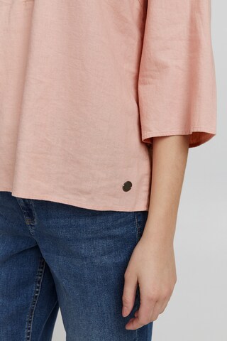 Oxmo Blouse in Pink