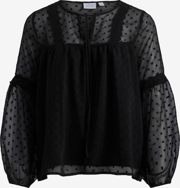 VILA - Blusa 'Edee' em preto: frente