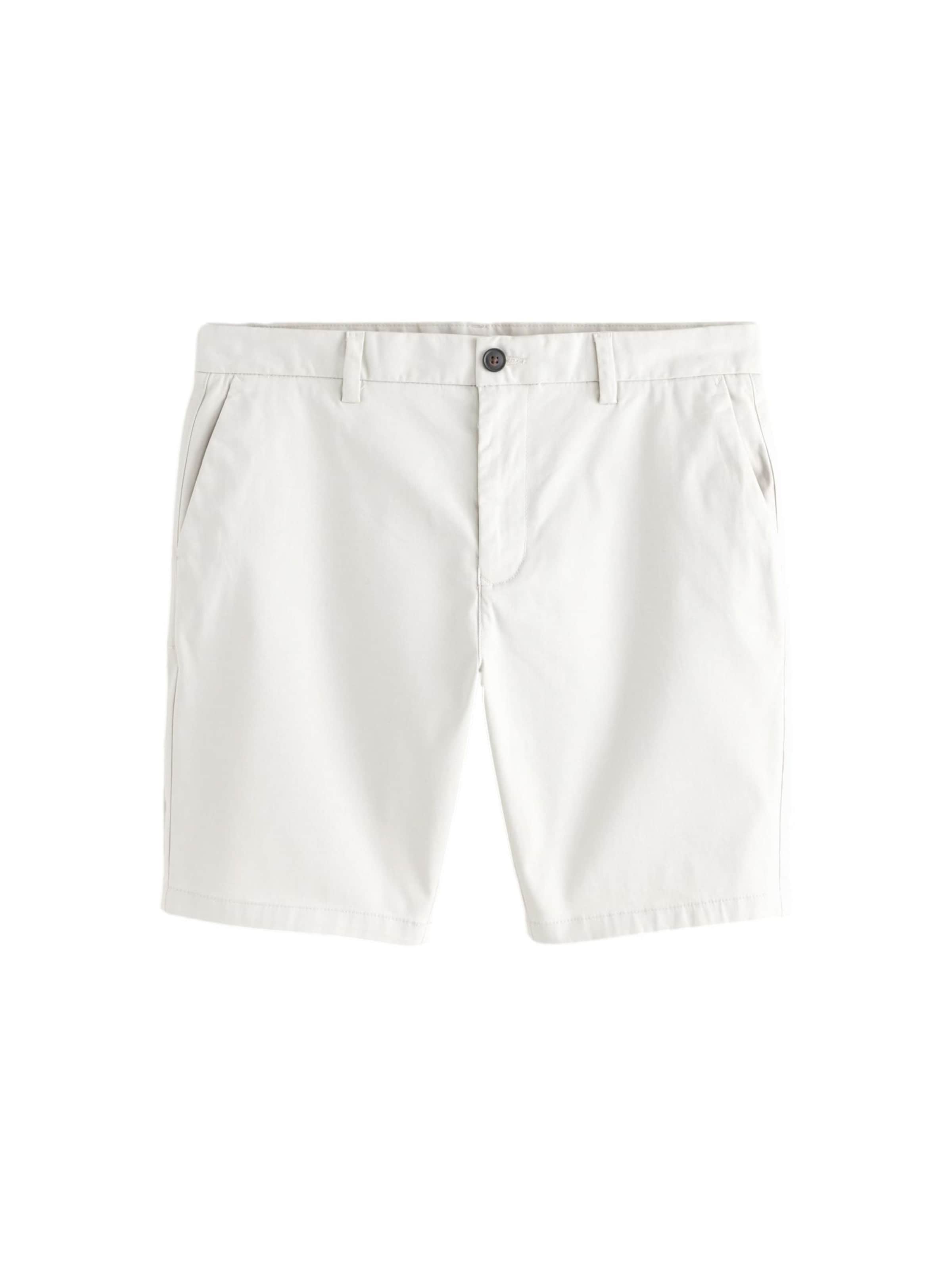 Next tavaline Chino-püksid, värv valge: eest vaates