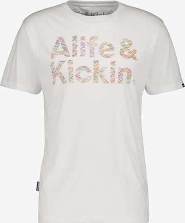 Alife and Kickin Shirt in Weiß: predná strana