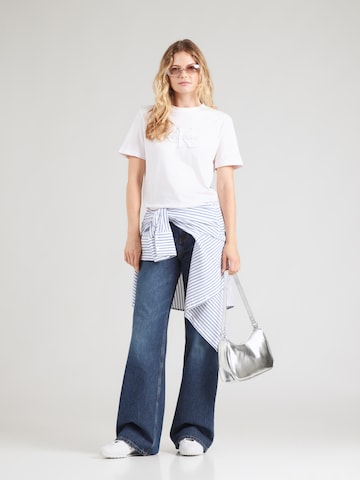 Calvin Klein Jeans Μπλουζάκι σε λευκό